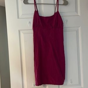 Wild fable dark pink dress